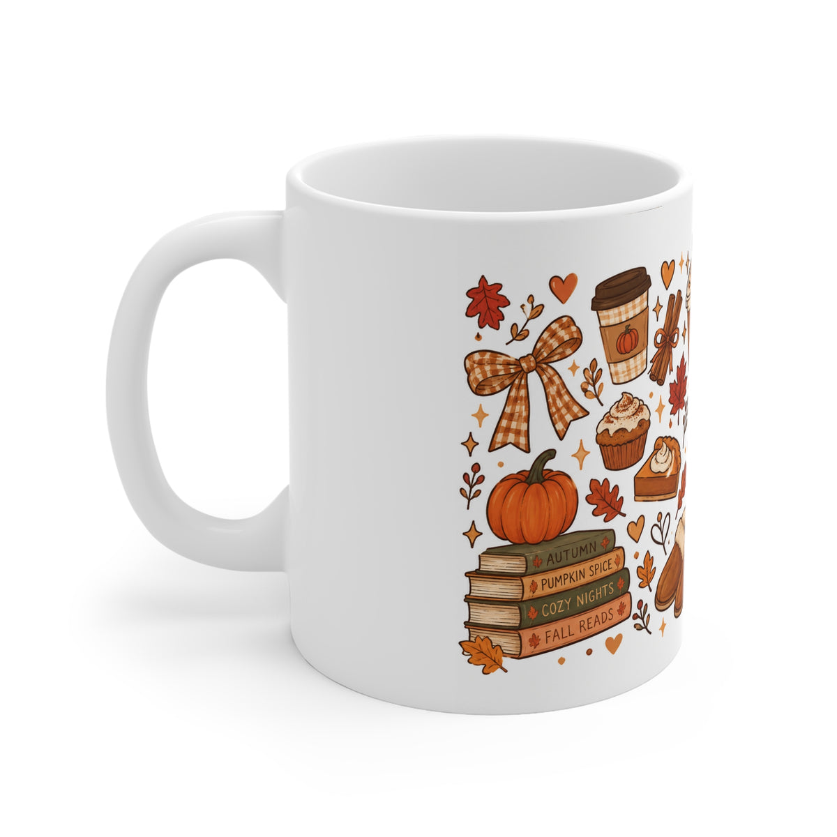 Cozy Season Mug — Autumn Pumpkin Spice Fall Coffee Cup