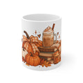 Autumn Cozy Coffee Mug — Pumpkin Spice Latte & Fall Pumpkins 11oz
